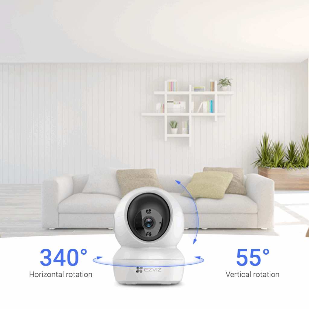 EZVIZ H6C Beltéri Pan&Tilt okos kamera 2MP - Image 4